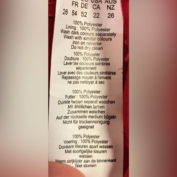 Red Red Red Boohoo Jumpsuit - Picture 5 of 5